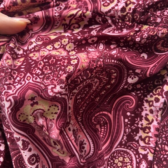 Vintage Y2K Paisley Printed Skirt - Sibling Brand - Picture 3 of 3